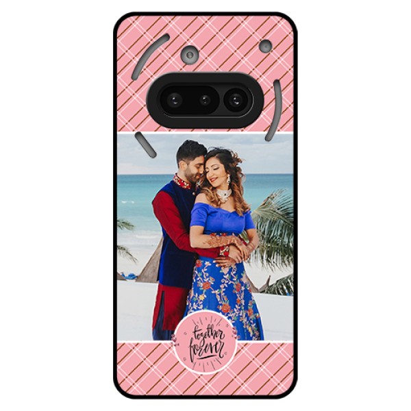 Nothing Phone 3A 5G Custom Glass Phone Case - Together Forever Design Nothing Phone 3A 5G Custom Glass Phone Case - Together Forever Design