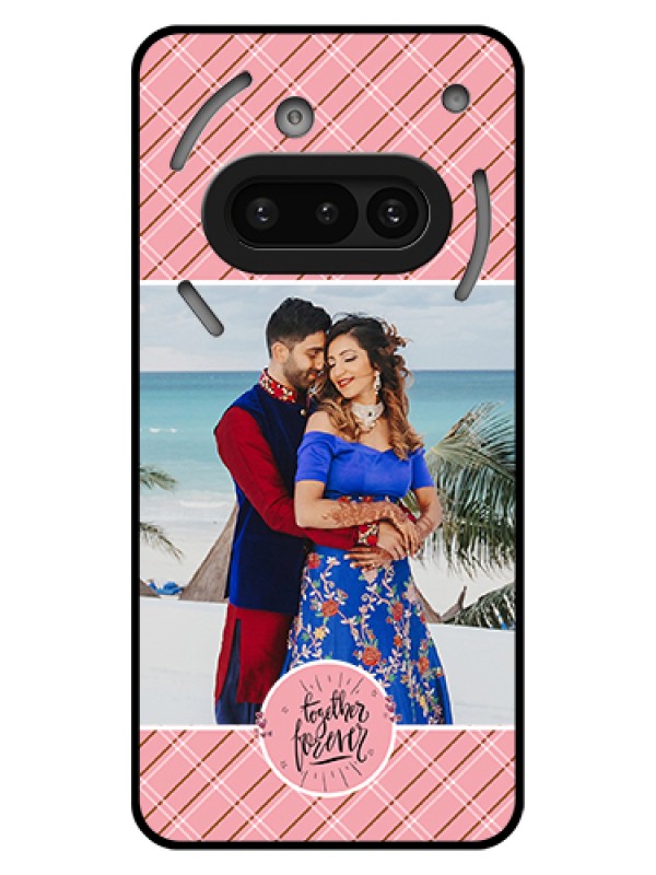 Custom Nothing Phone 3A 5G Custom Glass Phone Case - Together Forever Design