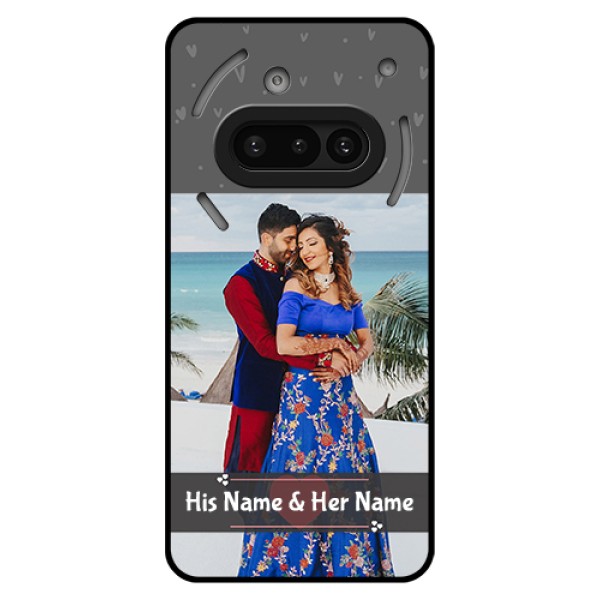 Nothing Phone 3A 5G Custom Glass Phone Case - Buy Love Design With Photo Online Nothing Phone 3A 5G Custom Glass Phone Case - Buy Love Design With Photo Online
