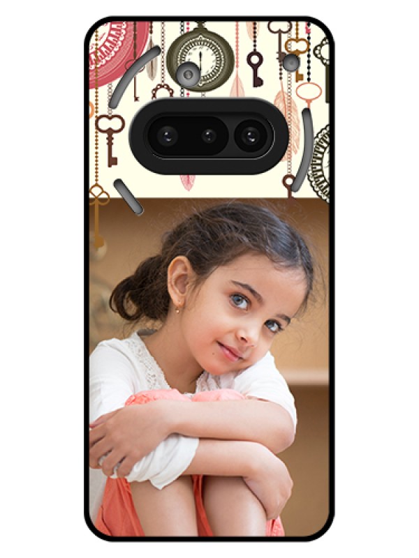 Custom Nothing Phone 3A 5G Custom Glass Phone Case - Boho Style Design