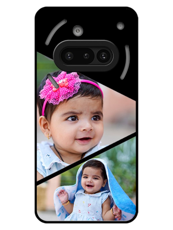 Custom Nothing Phone 3A 5G Custom Glass Phone Case - Semi Cut Design