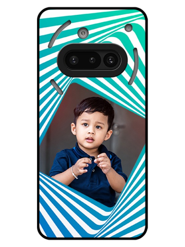 Custom Nothing Phone 3A 5G Custom Glass Phone Case - Abstract Spiral Design