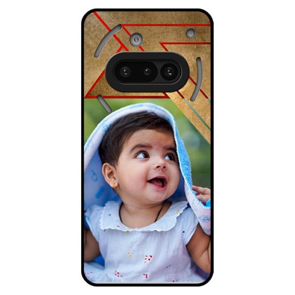 Nothing Phone 3A 5G Custom Glass Phone Case - Gradient Abstract Texture Design Nothing Phone 3A 5G Custom Glass Phone Case - Gradient Abstract Texture Design