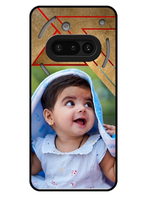 Custom Nothing Phone 3A 5G Custom Glass Phone Case - Gradient Abstract Texture Design