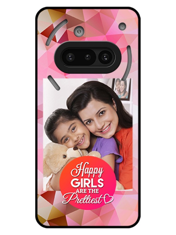 Custom Nothing Phone 3A 5G Custom Glass Phone Case - Abstract Triangle Design