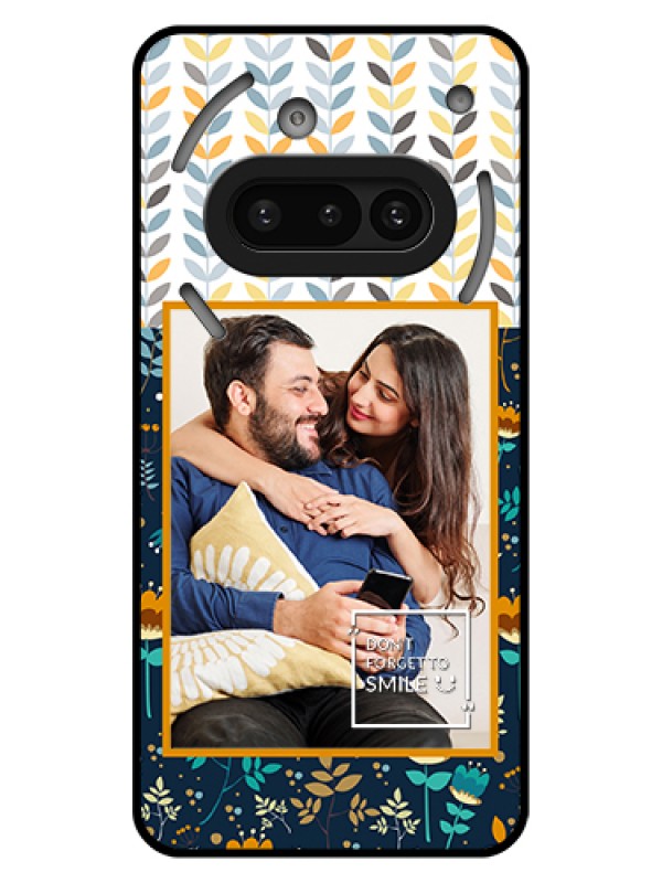 Custom Nothing Phone 3A 5G Custom Glass Phone Case - Pattern Design