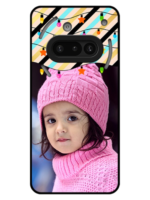 Custom Nothing Phone 3A 5G Custom Glass Phone Case - Lights Hanging Design