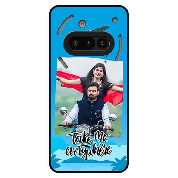 Nothing Phone 3A 5G Custom Glass Phone Case - Traveller Design