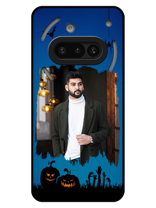Custom Nothing Phone 3A 5G Custom Glass Phone Case - With Pro Halloween Design