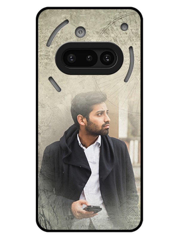 Custom Nothing Phone 3A 5G Custom Glass Phone Case - With Vintage Design