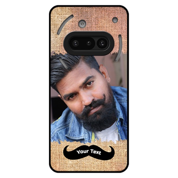 Nothing Phone 3A 5G Custom Glass Phone Case - With Texture Design