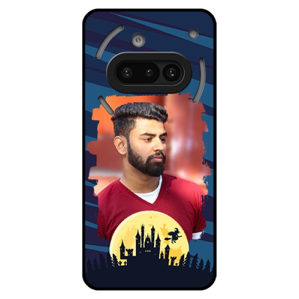 Nothing Phone 3A 5G Custom Glass Phone Case - Halloween Witch Design