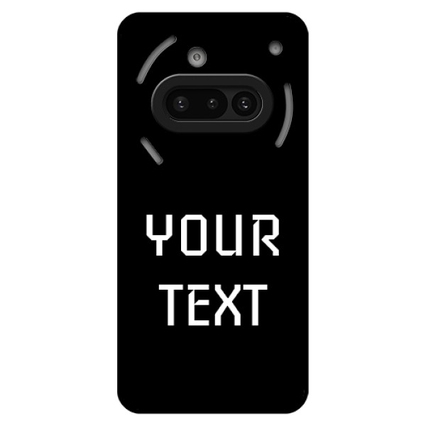 Nothing Phone 3A 5G Custom Glass Phone Case - Your Name Design