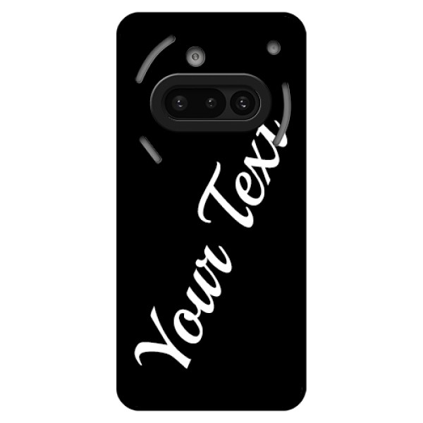 Nothing Phone 3A 5G Custom Glass Phone Case - With Your Name Design Nothing Phone 3A 5G Custom Glass Phone Case - With Your Name Design