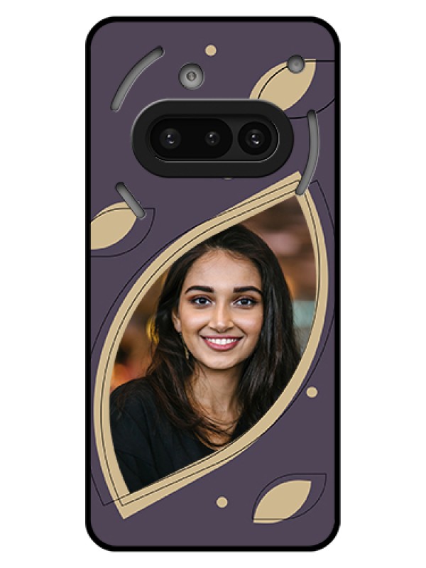 Custom Nothing Phone 3A 5G Custom Glass Phone Case - Falling Leaf Design