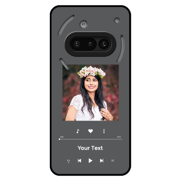Nothing Phone 3A 5G Custom Glass Phone Case - Play The Music Design