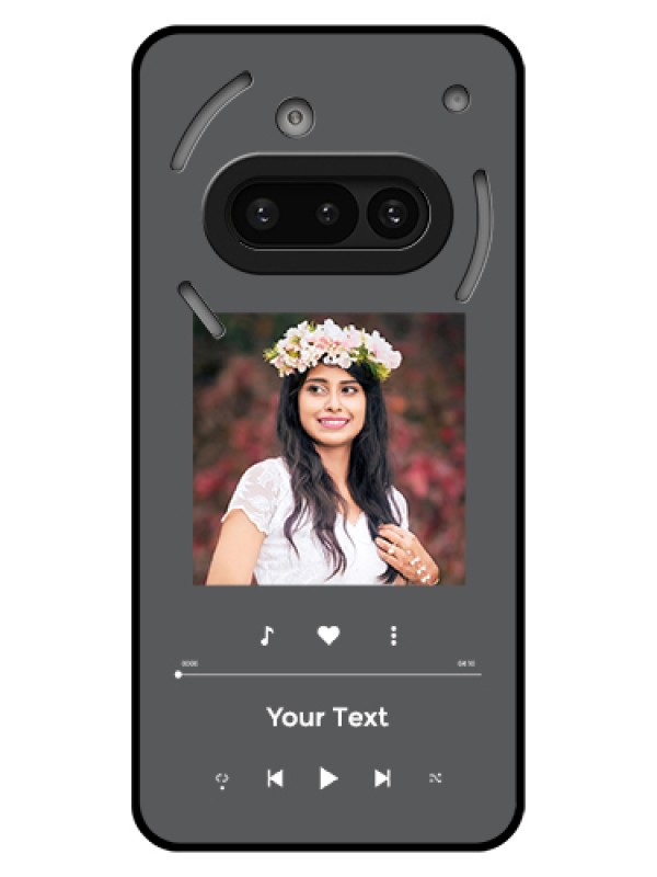 Custom Nothing Phone 3A 5G Custom Glass Phone Case - Play The Music Design