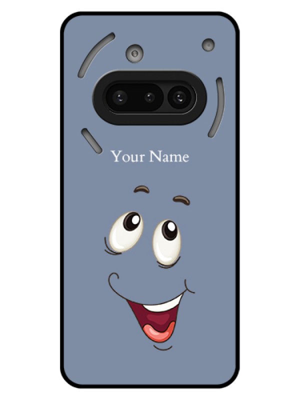 Custom Nothing Phone 3A 5G Custom Glass Phone Case - Laughing Cartoon Face Design