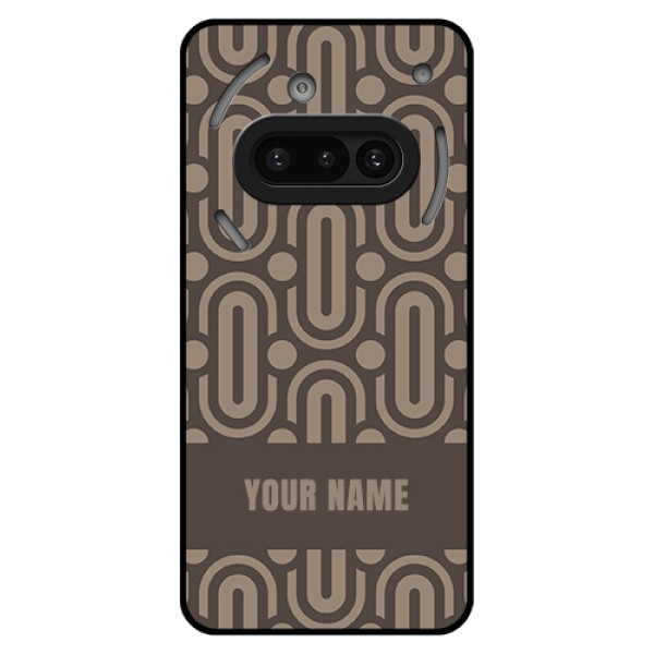 Nothing Phone 3A 5G Custom Glass Phone Case - Captivating Zero Pattern Design Nothing Phone 3A 5G Custom Glass Phone Case - Captivating Zero Pattern Design