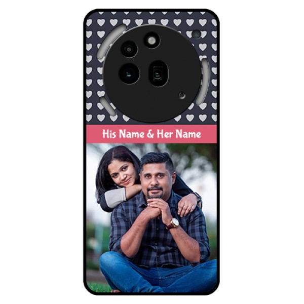 Nothing Phone 3A Pro 5G Custom Glass Phone Case - Love Symbols Design