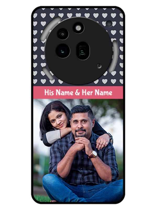 Custom Nothing Phone 3A Pro 5G Custom Glass Phone Case - Love Symbols Design