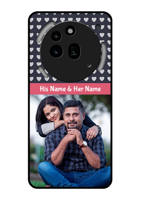 Nothing Phone 3A Pro 5G Custom Glass Phone Case - Love Symbols Design