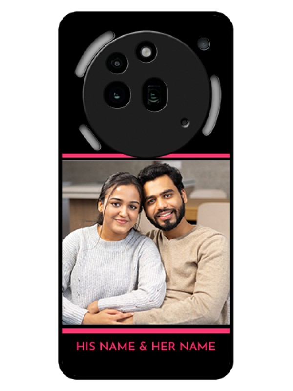 Custom Nothing Phone 3A Pro 5G Custom Glass Phone Case - With Add Text Design