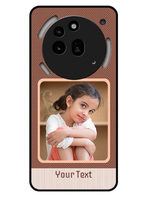 Custom Nothing Phone 3A Pro 5G Custom Glass Phone Case - Simple Pic Upload Design