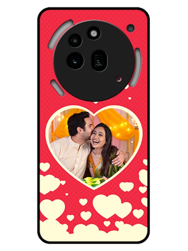 Custom Nothing Phone 3A Pro 5G Custom Glass Phone Case - Love Symbols Phone Cover Design