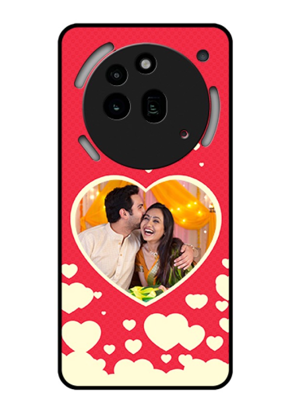 Nothing Phone 3A Pro 5G Custom Glass Phone Case - Love Symbols Phone Cover Design