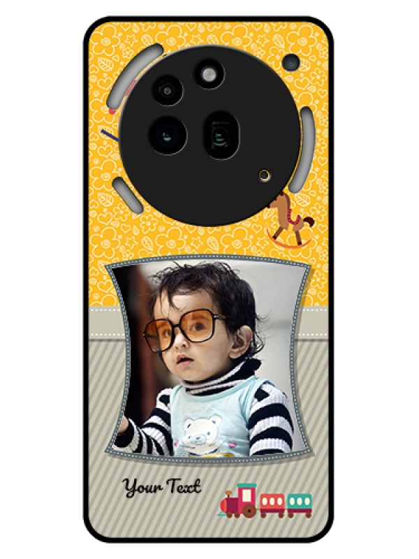 Custom Nothing Phone 3A Pro 5G Custom Glass Phone Case - Baby Picture Upload Design