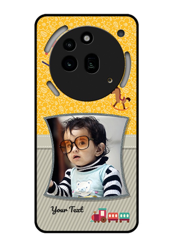 Nothing Phone 3A Pro 5G Custom Glass Phone Case - Baby Picture Upload Design