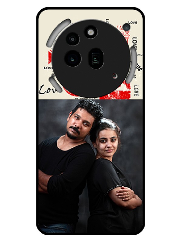 Custom Nothing Phone 3A Pro 5G Custom Glass Phone Case - Trendy Love Design Case