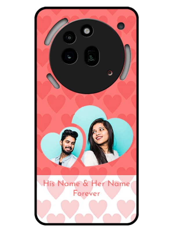 Custom Nothing Phone 3A Pro 5G Custom Glass Phone Case - Couple Pic Upload Design