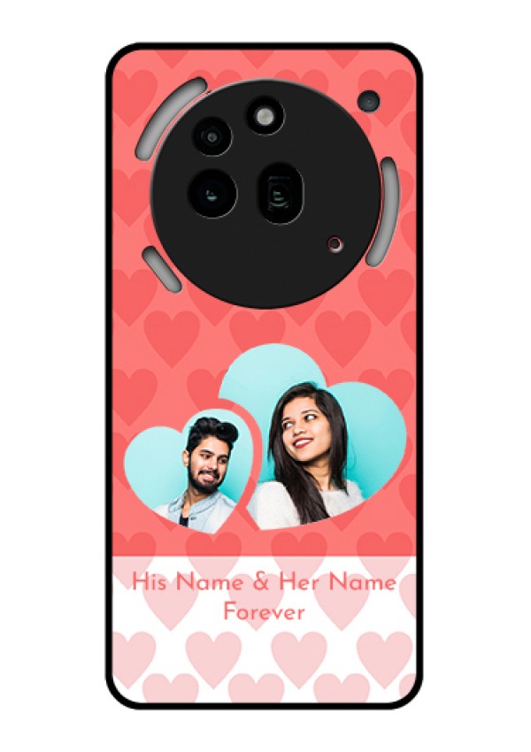 Nothing Phone 3A Pro 5G Custom Glass Phone Case - Couple Pic Upload Design