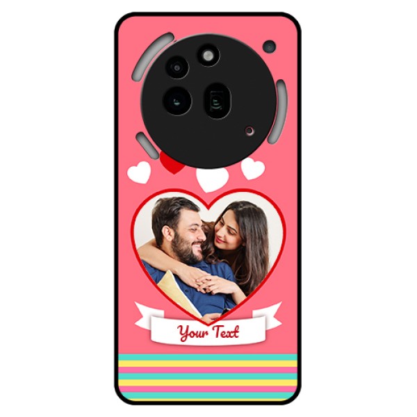 Nothing Phone 3A Pro 5G Custom Glass Phone Case - Love Shapes Doodle Design