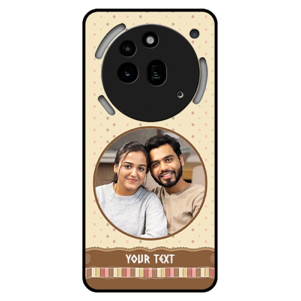 Nothing Phone 3A Pro 5G Custom Glass Phone Case - Brown Dotted Mobile Case Design Nothing Phone 3A Pro 5G Custom Glass Phone Case - Brown Dotted Mobile Case Design