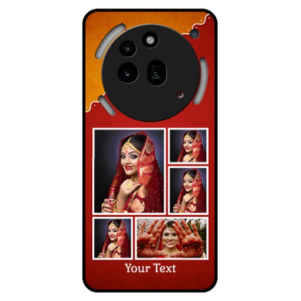 Nothing Phone 3A Pro 5G Custom Glass Phone Case - Wedding Pic Upload Design