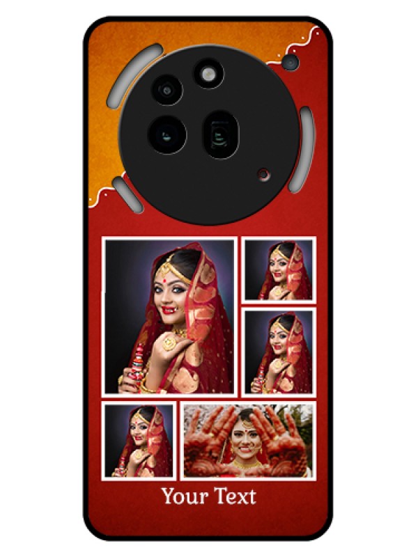 Custom Nothing Phone 3A Pro 5G Custom Glass Phone Case - Wedding Pic Upload Design