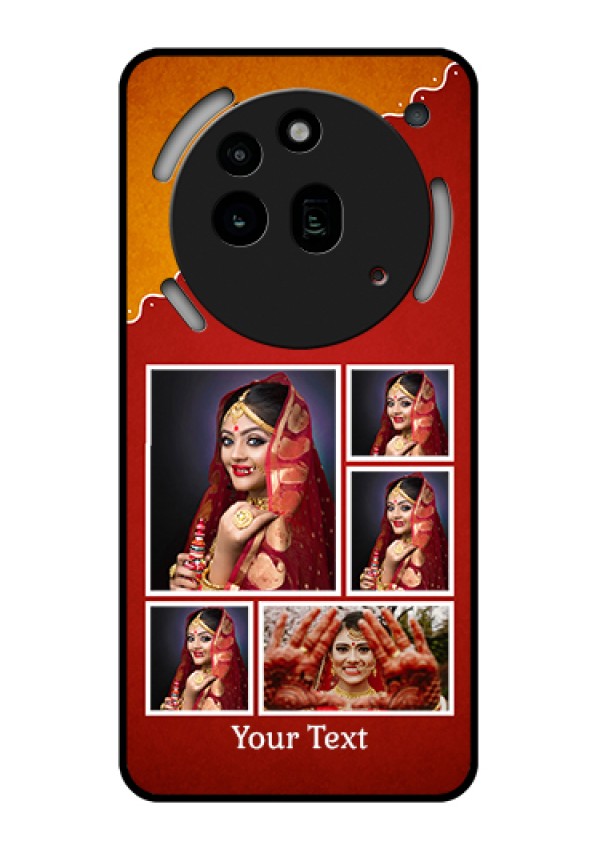 Nothing Phone 3A Pro 5G Custom Glass Phone Case - Wedding Pic Upload Design