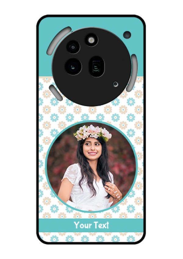 Nothing Phone 3A Pro 5G Custom Glass Phone Case - Beautiful Flowers Design