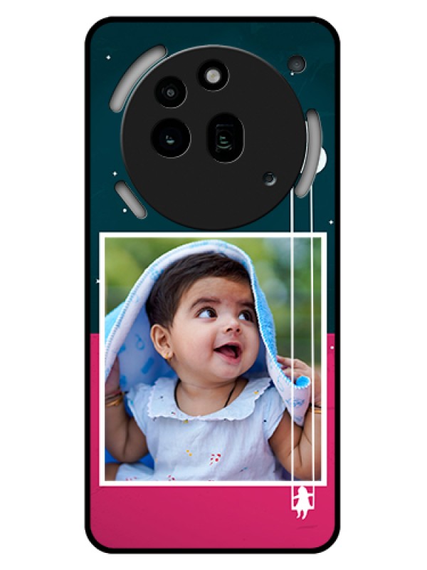 Custom Nothing Phone 3A Pro 5G Custom Glass Phone Case - Cute Girl With Cloud Design