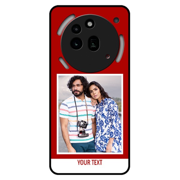 Nothing Phone 3A Pro 5G Custom Glass Phone Case - Red Color Design