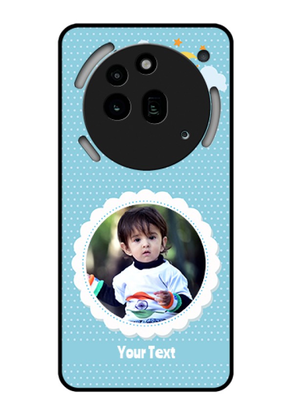 Nothing Phone 3A Pro 5G Custom Glass Phone Case - Violet Pattern Design