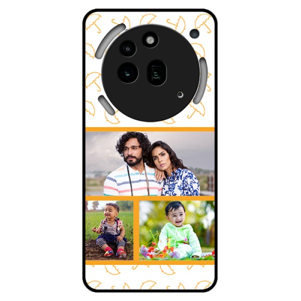 Nothing Phone 3A Pro 5G Custom Glass Phone Case - Yellow Pattern Design Nothing Phone 3A Pro 5G Custom Glass Phone Case - Yellow Pattern Design