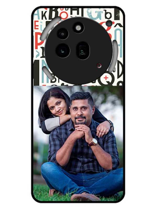 Custom Nothing Phone 3A Pro 5G Custom Glass Phone Case - Alphabet Design