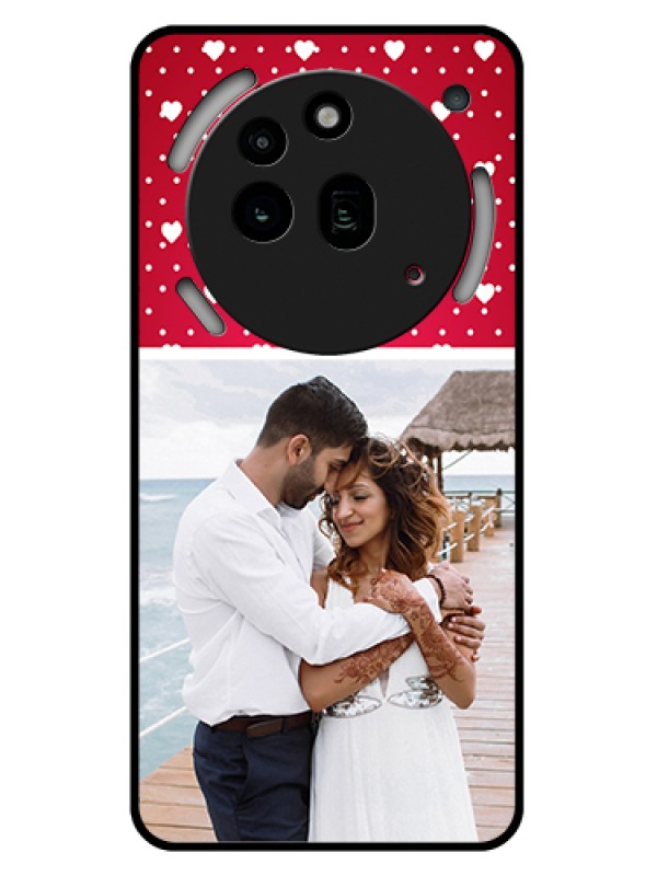 Custom Nothing Phone 3A Pro 5G Custom Glass Phone Case - Hearts Mobile Case Design