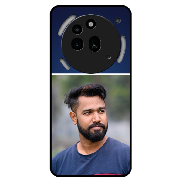 Nothing Phone 3A Pro 5G Custom Glass Phone Case - Simple Royal Blue Design Nothing Phone 3A Pro 5G Custom Glass Phone Case - Simple Royal Blue Design