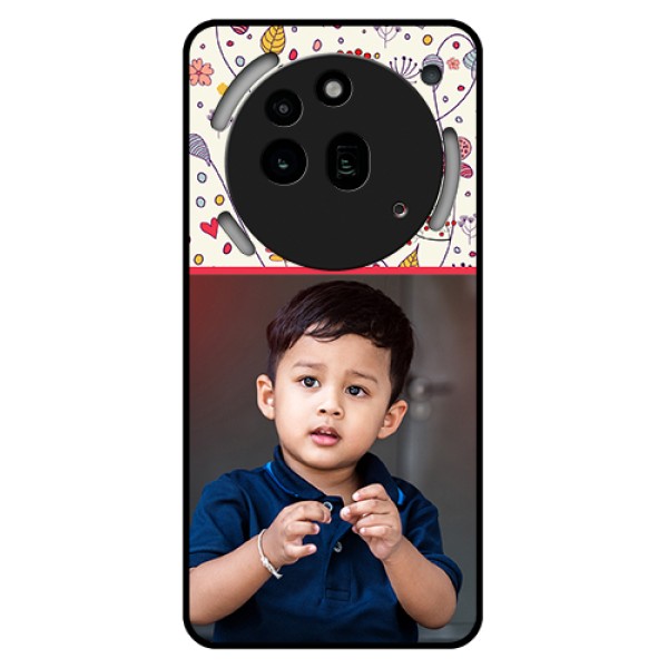 Nothing Phone 3A Pro 5G Custom Glass Phone Case - Premium Floral Design