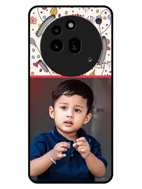 Custom Nothing Phone 3A Pro 5G Custom Glass Phone Case - Premium Floral Design